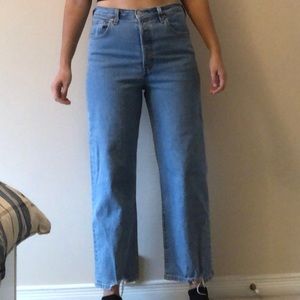 Levi’s Ribcage straight ankle - 31